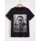 Tricou Salvador Dali cu lupa. Photo 1